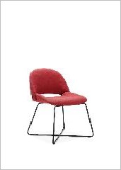 Ducky Lounge Chair, Fully upholstered, Metal — Ducky Lounge