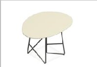 Occasional table with asymmetrical top — Universal Tables (Veneer)