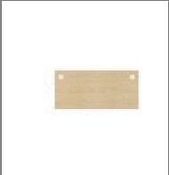 Straight worksurface — Verdure S