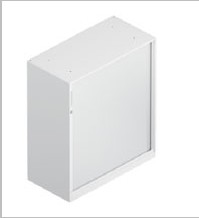 Storage cabinet with tambour doors — Steelbox