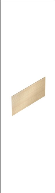 Double-sided end panel — Verdure S — Configuration Group 1