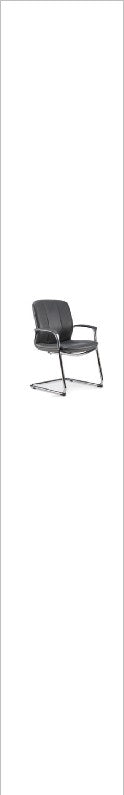 Calm Vistor Chair, Low back, Loop arms — Calm