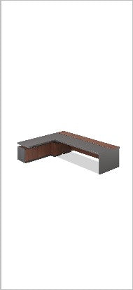 Executive desk with height — Larry
