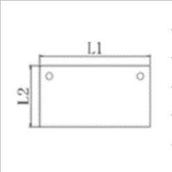 Straight worksurface - 28" — Universal Worksurface
