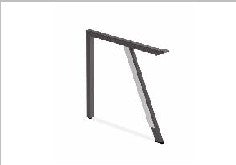 Single-sided angled leg (right side) — Mall Ii