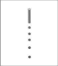 X-shaped 4-way post — Verdure S