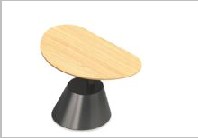 Occasional table with half-circle top — Universal Tables (Veneer)