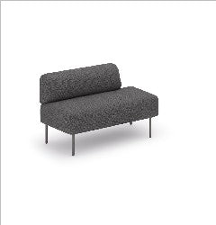 Sofa for M-size Phone booth, Right handed — N-Space Ii