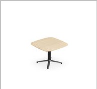 Seated-height table with square top — Universal Tables (Laminate)