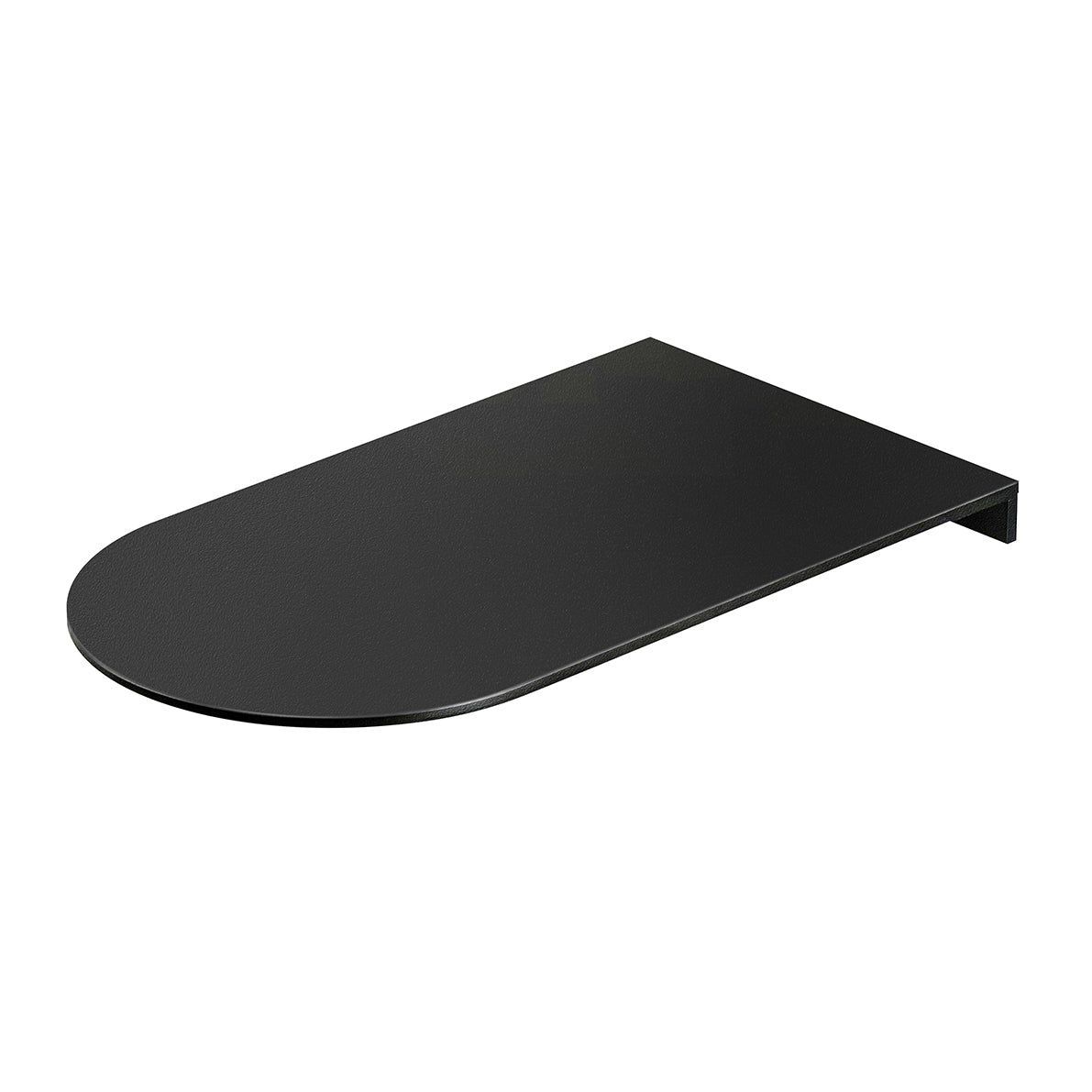 D-End Table Top – 1800 W x 1000 D – Black