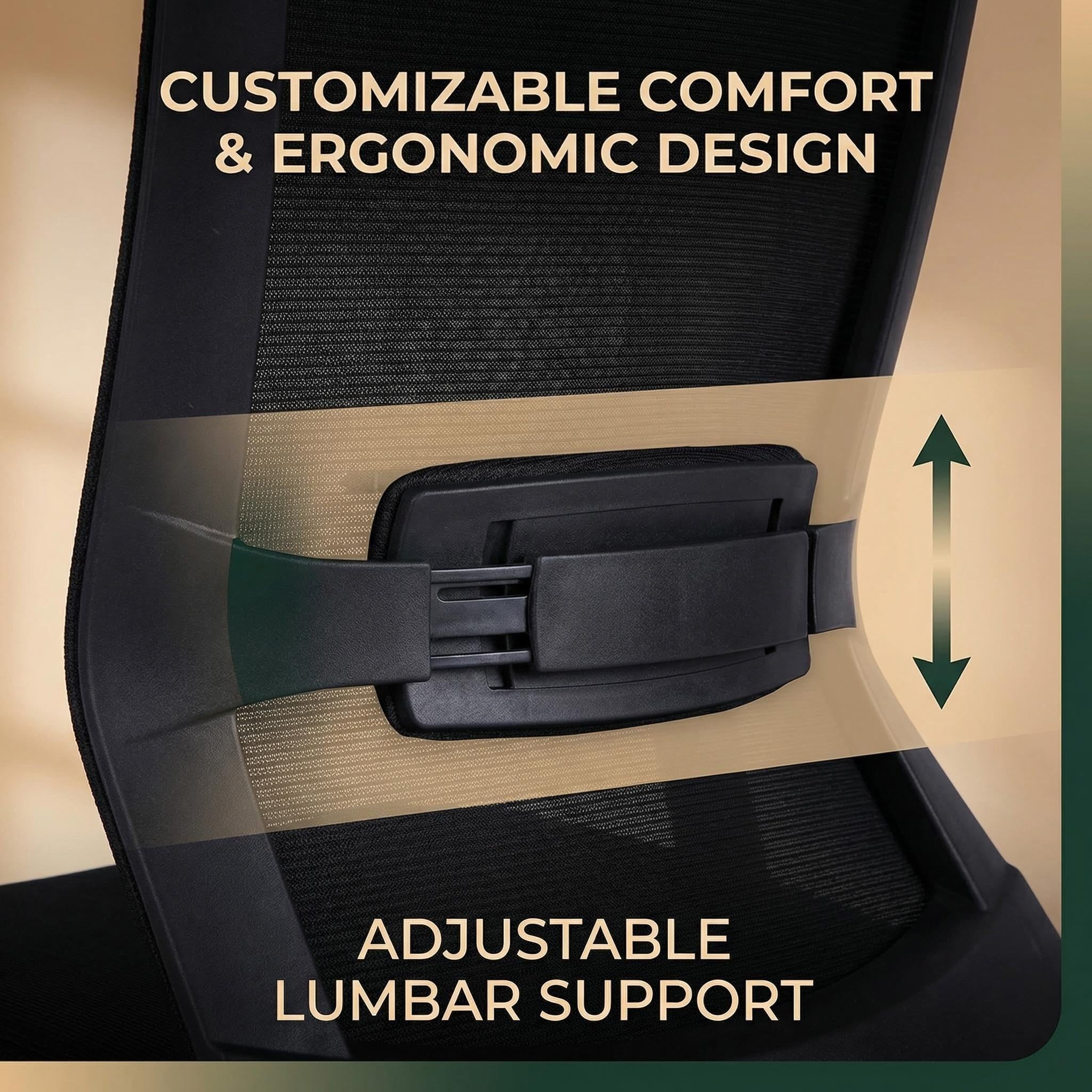 Iron Mesh Chair | Ergonomic Home Office Seat | 4-Position Tilt Lock | 5-Year Warranty