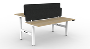 Boost Plus Electric Back to Back Workstation with Eco Screens – 2 Person