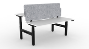 Boost Plus Electric Back to Back Workstation with Eco Screens – 2 Person