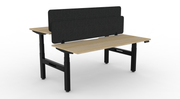 Boost Plus Electric Back to Back Workstation with Eco Screens – 2 Person