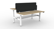 Boost Plus Electric Back to Back Workstation with Eco Screens – 2 Person