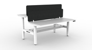 Boost Plus Electric Back to Back Workstation with Eco Screens – 2 Person