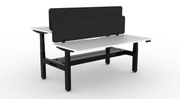 Boost Plus Electric Back to Back Workstation with Eco Screens – 2 Person