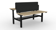 Boost Plus Electric Back to Back Workstation with Eco Screens – 2 Person