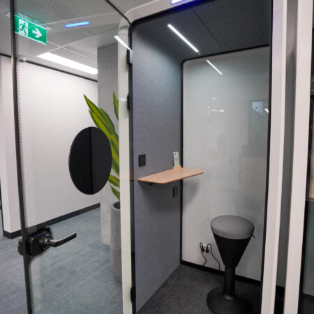 N-Space Ⅱ | Premium Single-Person Soundproof Office Phone Booth | Privacy Pod