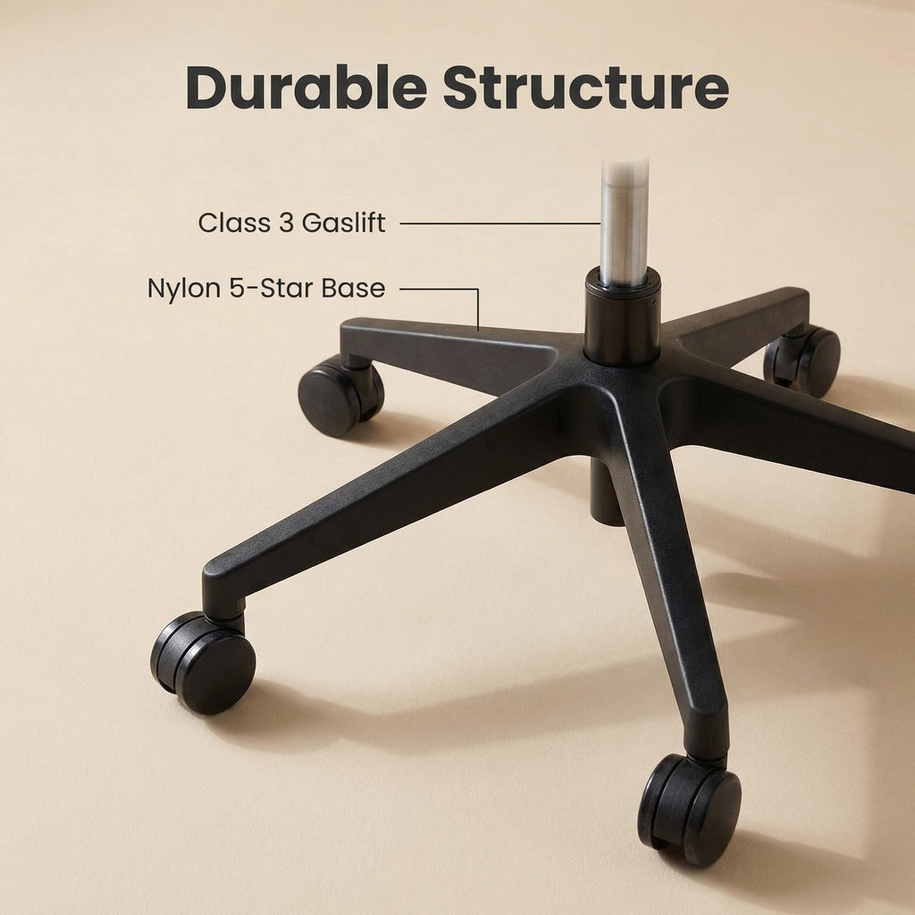 ECHO Mesh Office Chair | Ergonomic Mid-Back Work Chair with 5-Year Warranty