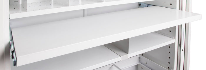 GO Tambour Pull Out File Shelf