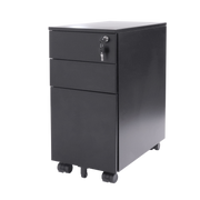 GO Slimline Steel Mobile Pedestal