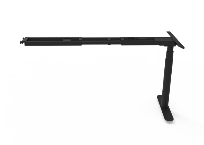 Halo+ Height Adjustable Return Workstation Frame