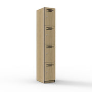 2 Door Step Door Melamine Locker