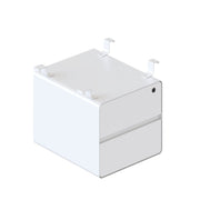 Deluxe Infinity 2 Drawer Hanging Pedestal