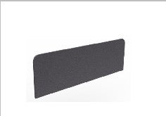 Frameless desk-mounted screen - fabric — Mall Ii
