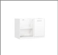 Storage cabinet with door on right — Verdure S
