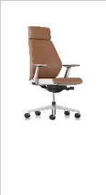 Coupe Task Chair, High back, Fully upholstered, Leather — Coupe Ii