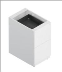 2-drawer pedestal — Steelbox