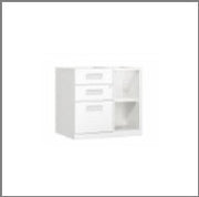 Storage cabinet with drawers on left — Verdure S