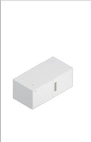 Stack-on storage cabinet with doors — Steelbox
