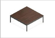 Occasional table with square top — Universal Tables (Veneer)