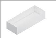 48" storage cabinet planter — Steelbox