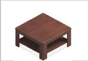 Occasional table with square top — Universal Tables (Veneer)