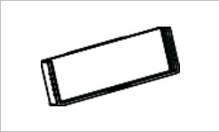 Workstation name plate holder — Universal Accessories