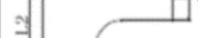 L-shaped worksurface with curved front - — Universal Worksurface