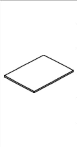 Top for DPG72/73/75 fixed cabinets — Universal Storage
