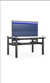 Tandem height-adjustable base — Up7