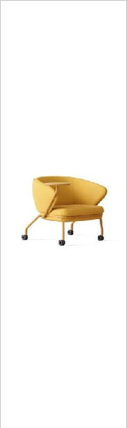 Single-seat Sofa W/ Tablet & Casters — F80