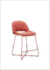 Ducky Stool, Counter height, Fully upholstered — Ducky Lounge