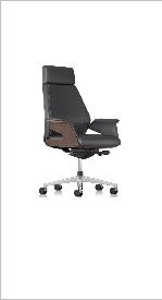 Coupe Task Chair, High back, Fully upholstered, Leather — Coupe Ii