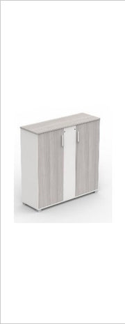 Storage cabinet with locking laminate doors — M Cabinet