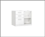 Storage cabinet with drawers on left — Verdure S