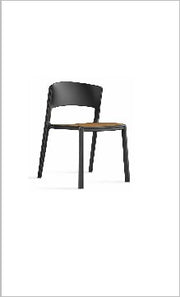 Waterfalls Guest chair with seat cushion — Waterfalls