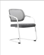 Winger Guest Chair, metal cantilever base — Winger Iii And I