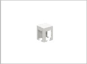 T-shaped connector — Up1